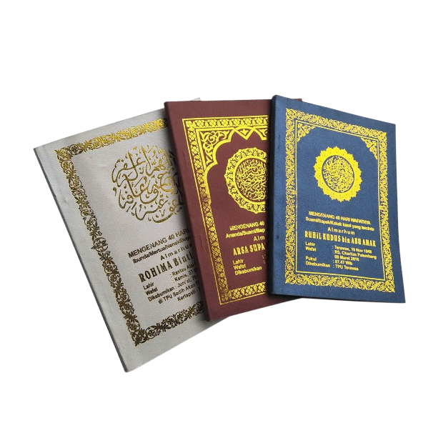 cetak buku yasin custom untuk acara keagamaan